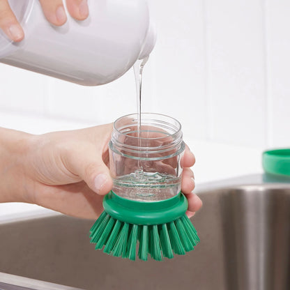 SudsGreen Sabun Dispanserli Bulaşık Fırçası